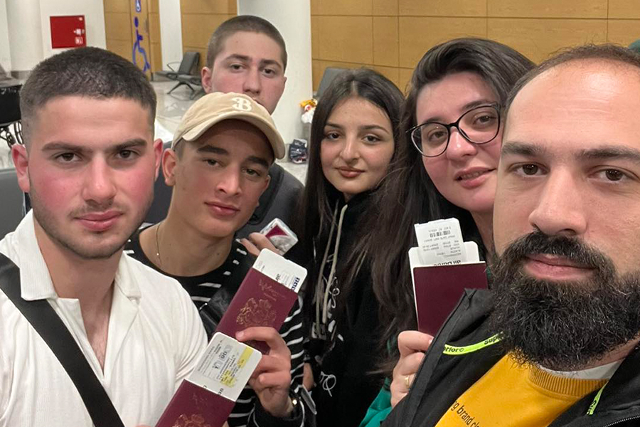 The members of the ″innovators' club″ of the college named after Ilia Tsinamdrushvili of the State University of Social Sciences of Ukraine went to Lithuania with an exchange program.